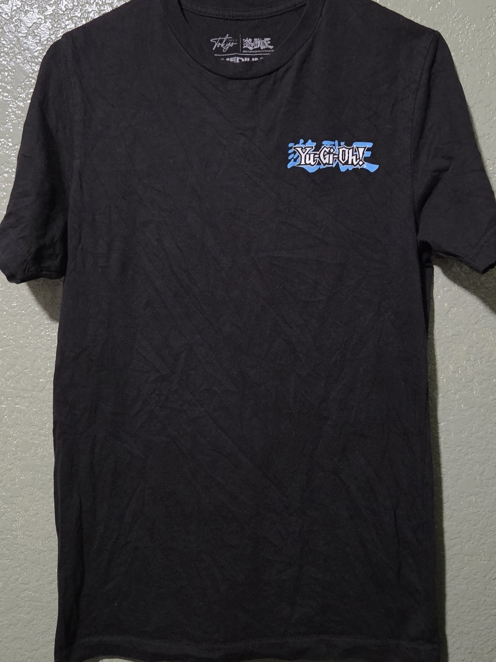 Yu-Gu-Oh Black Graphic Tee - Casual Men's Shirt